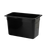 Thunder Group PLPA8138BK 1/3 Size Black Polycarbonate Food Pan