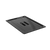 Thunder Group PLPA7000CBK Full-Size Black Polycarbonate Food Pan Cover