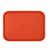 Thunder Group PLFFT1418RD 14" W x 17.75" D Red Polypropylene Rectangular Fast Food Tray