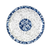 Thunder Group 1009DL 9.13" Dia. Blue Dragon Melamine Round Plate
