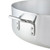 Thunder Group ALSKBP008 40 Qt. Aluminum Mirror-Finish with Cover Brazier Pot