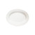Thunder Group 2110TW 9 Oz. Imperial White Melamine Oval Deep Platter