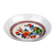 Thunder Group 1004TP 4 Oz. Melamine Peacock Round Plate
