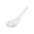 Thunder Group 7003BB 0.75 Oz. Blue Bamboo Melamine Won Ton Soup Spoon