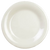 Thunder Group CR007V 7.63" Dia. Ivory Melamine Round Wide Rim Plate