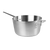 Thunder Group ALSKSS008 10 Qt. Aluminum Mirror Finish Flat Bottom Sauce Pan