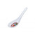 Thunder Group 7003P 0.75 Oz. Peacock Melamine Won Ton Soup Spoon
