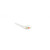 Thunder Group 7003P 0.75 Oz. Peacock Melamine Won Ton Soup Spoon