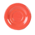 Thunder Group CR9108RD 5.5" Dia. Orange Melamine Saucer