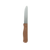 Thunder Group SLSKGK001 5" Stainless Steel Blade Wood Handle