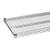 Thunder Group CMSV2130 30" W x 21" D Chrome Plated Wire Shelving