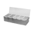 Thunder Group SLCN005 Silver Stainless Steel 5-Compartments Bar Condiment Dispenser