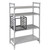 Cambro CSUPR1826S6580 200 Lb. Brushed Graphite High Impact Plastic Camshelving Ultimate Sheet Pan Rack