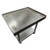 Quik n' Crispy QC10054 24" W x 30" D x 24" H Stainless Steel 1" Splash on Back and Sides Equipment Stand