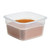 Cambro HFSFSPROPP190 0.5 Qt. Clear Polycarbonate Square CamSquare FreshPro Food Container