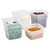 Cambro 1SFSPROPP190 1 Qt. Clear Polycarbonate Square CamSquare FreshPro Food Container