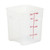 Cambro 8SFSPROPP190 8 Qt. Clear Polycarbonate Square CamSquare FreshPro Food Container