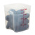 Cambro 8SFSPROPP190 8 Qt. Clear Polycarbonate Square CamSquare FreshPro Food Container