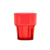 Thunder Group PLPCTB108RD 8 Oz. Red Polycarbonate Rock Glass