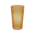 Thunder Group PLTHTB012A 12 Oz. Amber Plastic Textured Finish Tumbler