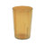Thunder Group PLTHTB008A 8 Oz. Amber Plastic Textured Finish Tumbler
