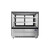 Atosa RDCS-48 15.1 Cu. Ft. Black Stainless Steel Floor Model Refrigerated Display Case - 120 Volts