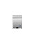 Atosa AUR24SD 3.7 Cu. Ft. Stainless Steel Solid Door 1-Section Reach-In Undercounter Refrigerator - 115 Volts