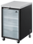 Akita AGBB-23 23.43" W Black Stainless Steel Top 1 Glass Door with Lock Back Bar Cooler - 115 Volts