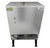 Omcan USA 47484 26" W Air Cooled Undercounter Stainless Steel Cube Style Ice Maker with Bin - 210 Lbs.