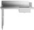 Omcan USA 28486 60" W Stainless Steel Soiled Left Side with Sink Dishtable