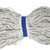 Omcan USA 80869 24 Oz. White Yarn Loop End Mop Head