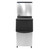 Omcan USA 47485 22" W Stainless Steel Cube Style Ice Maker with Bin - 350 Lbs.