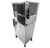 Omcan USA 47485 22" W Stainless Steel Cube Style Ice Maker with Bin - 350 Lbs.