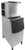 Omcan USA 47485 22" W Stainless Steel Cube Style Ice Maker with Bin - 350 Lbs.