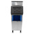 Omcan USA 47485 22" W Stainless Steel Cube Style Ice Maker with Bin - 350 Lbs.
