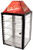 Omcan USA 39853 18" Straight Glass Front Door Type Display Warmer Case - 120 Volts