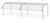 Vollrath CB98652 3/8" Thick Tempered Glass Single Sided Buffet Contemporary Breath Guard