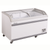 Blue Air BCF80-HC 24.72 Cu. Ft Tempered Glass Sliding Doors Free Standing Ice Cream Merchandiser/Chest Freezer - 115 Volts