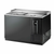 Blue Air BBC-50B-HC 50" Side Mounted Black Vinyl Coated Steel Exterior Bottle Cooler - 115V