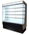 Blue Air BOD-72G 72.06" Bottom Mount Pre Coated Steel Exterior Open Display Case - 115V