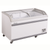 Blue Air BCF56-HC 17.66 Cu. Ft Tempered Glass Sliding Doors Free Standing Ice Cream Merchandiser/Chest Freezer - 115 Volts