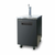 Blue Air BDD23-1B-HC 23.38" Side Mounted Black Laminated Exterior Keg Cooler - 115V