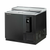Blue Air BBC-36B-HC 36.75" Side Mounted Black Vinyl Coated Steel Exterior Bottle Cooler - 115V
