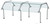 Vollrath CB98660 3/8" Thick Tempered Glass Buffet Contemporary Breath Guard