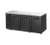 Blue Air BBB90-4S-HC 90.375" Side Mounted Stainless Steel Exterior Back Bar Cooler - 115V
