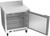 Beverage Air WTF32AHC-FIP 32"W One Door Stainless Steel Worktop Freezer With Foamed-In Place Backsplash