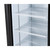 Koolmore MDR-3GD-63C 56 Cu. Ft. Black 3 Swing Glass Doors Merchandiser Refrigerator - 115 Volts