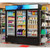 Koolmore MDR-3GD-63C 56 Cu. Ft. Black 3 Swing Glass Doors Merchandiser Refrigerator - 115 Volts