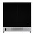 Koolmore MDR-3GD-63C 56 Cu. Ft. Black 3 Swing Glass Doors Merchandiser Refrigerator - 115 Volts