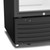 Koolmore KM-MDR-1D-6C 6 Cu. Ft. Black 1 Hinged Glass Door Merchandiser Refrigerator - 110 Volts